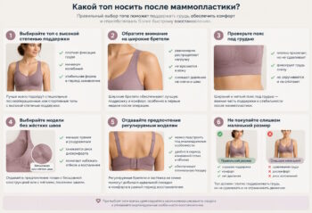 Выбор топа после пластики груди